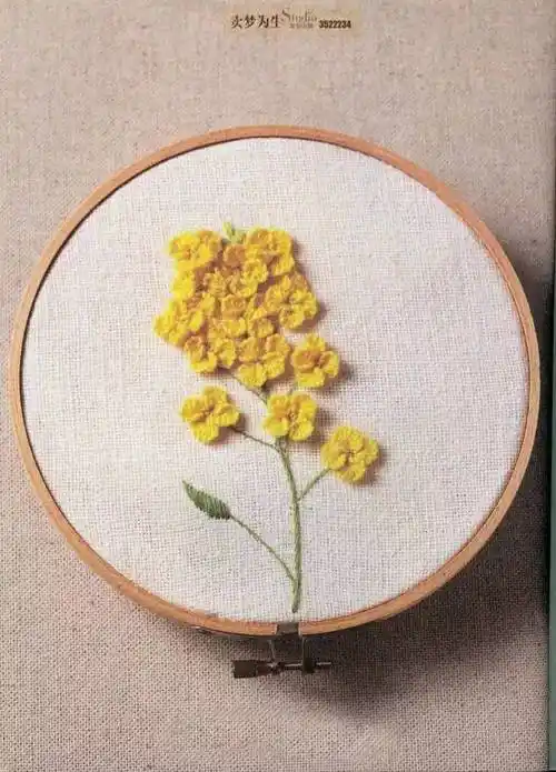 美到惊叹的毛线立体绣花,巧手的你也能绣出来!