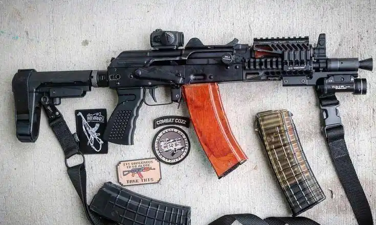 枪械图鉴aks74u突击步枪