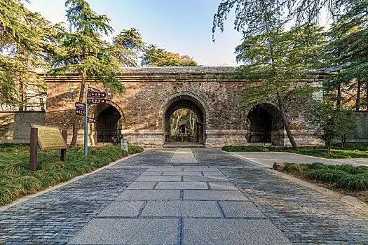 南京明孝陵大金门