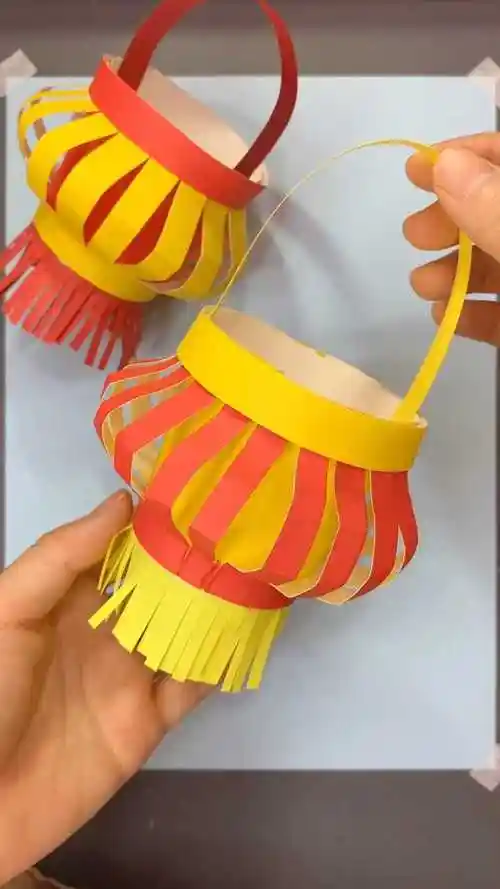 用纸杯就能做的国庆节灯笼你学会了吗国庆节手工中秋节手工幼儿园手工