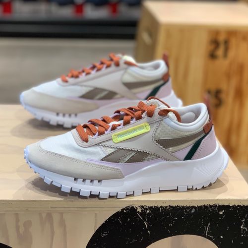 锐步reeboklegacy女子蕾格西拼色复古运动情侣跑鞋跑步鞋