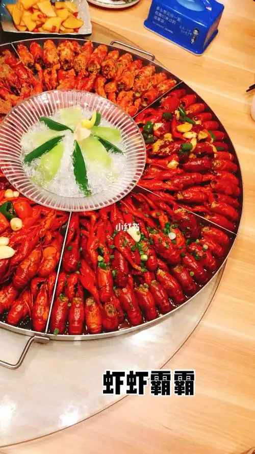 广州最好吃的02小龙虾60虾虾霸霸拼盘