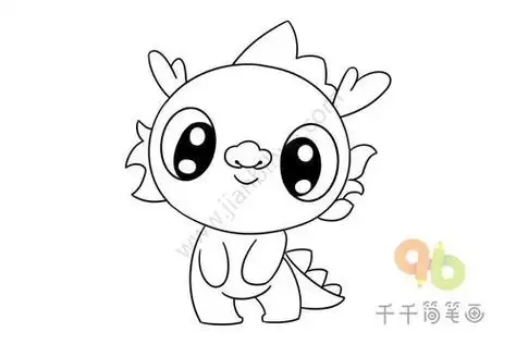 简笔画龙简笔画龙的画法最简单