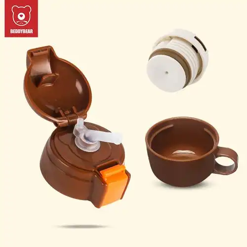 杯具熊新款龙_杯具熊配件 儿童保温杯配件 原装儿童水杯杯盖吸管盖中