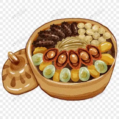 佛跳墙闽菜手绘美食