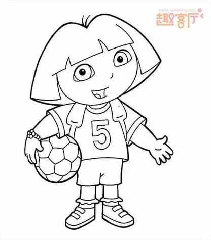 儿童简笔画人物小女孩 画小女孩又简单又漂亮