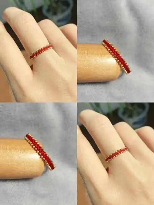 好运暴击60超精致的本命年红绳戒指来喽75