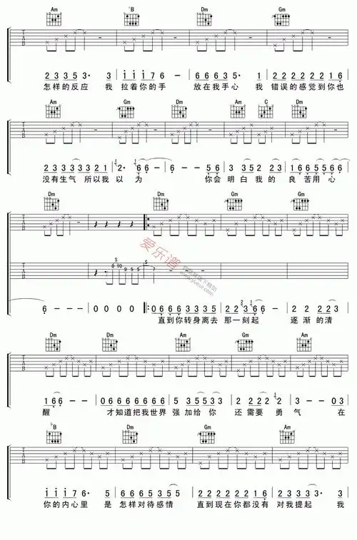 刀郞《刀郞《冲动的惩罚(高清版)》》吉他谱