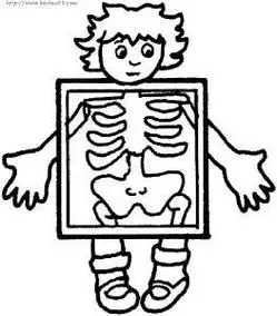 幼儿保护自己身体的方法简笔画