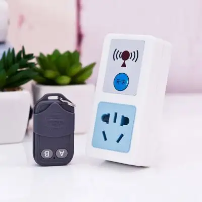 慈邦无线遥控插座可穿墙 遥控器 家用灯水泵 220v电源 遥控开关