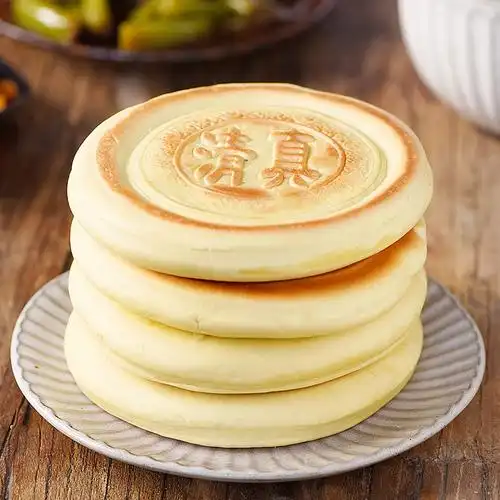 甘肃烧饼清真饼香酥饼锅盔馍馍传统美食小吃鸡蛋饼10个装包邮