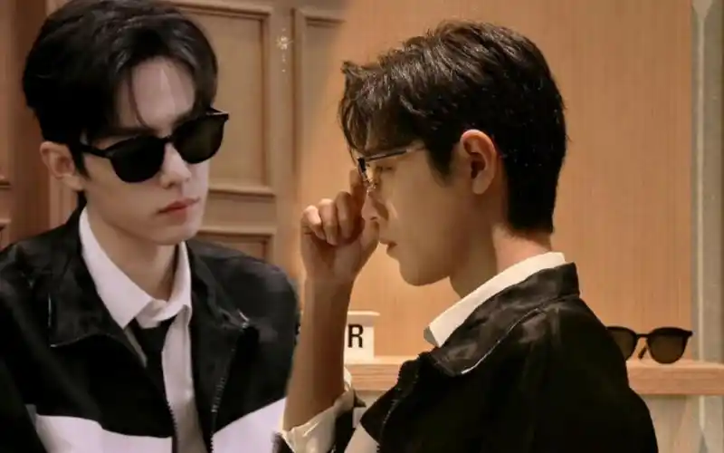 颠覆态度就是要酷肖战多些戴眼镜的造型吧