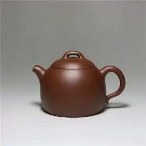 陶砂居 宜兴纯手工紫砂壶顾新君/顾新军四号井老紫泥秦权壶230cc