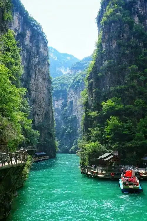 游记八泉峡掠影