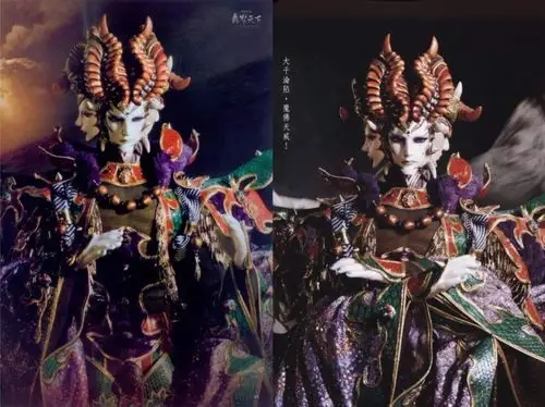 就发现一个问题——    电影《阿修罗》和霹雳布袋戏的《魔佛波甸》