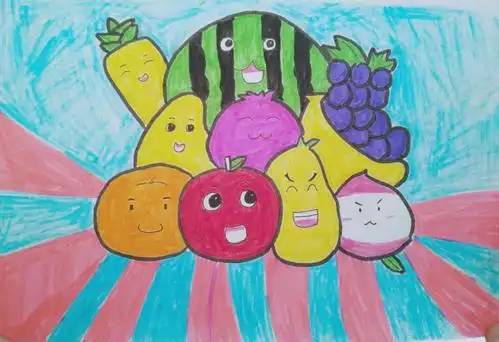 各式各样的水果