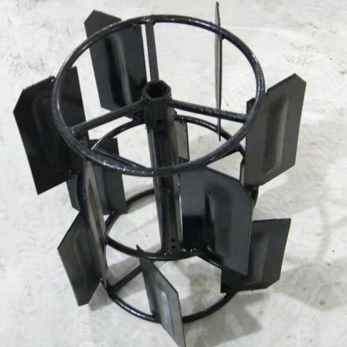 新款高效水田轮微耕机旋耕机水田轮平田耙错层水田轮爬行板23轴3223