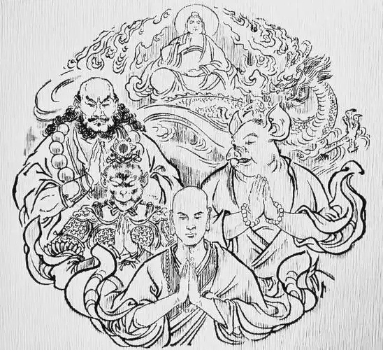 最惨的其实是小白龙,昔日曾是西海龙宫三太子,注意西游记中的四海龙王