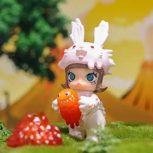 popmart泡泡玛特molly大久保instinctoy娃娃侵蚀潮玩盲盒摆件潮玩盲盒