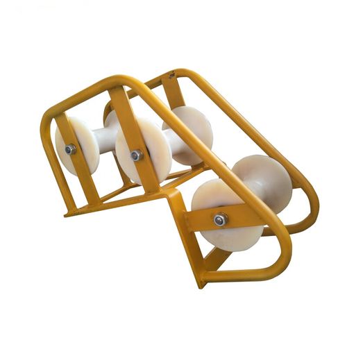 定制电缆滑轮放线滑轮 井口大弯 直角转向滑轮 电缆敷设工具议价