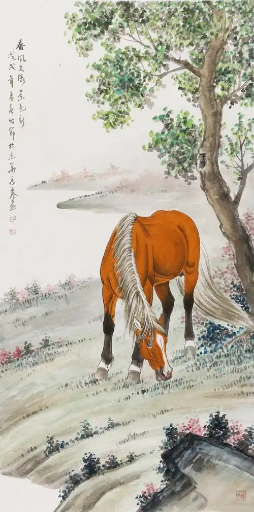 刘长鑫国画马作品赏析 | 一路驰骋 马到成功【博宝·资讯】