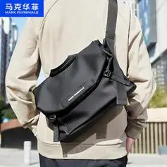 【省40元】马克华菲男士单肩斜挎包_mark fairwhale 马克华菲 男生斜