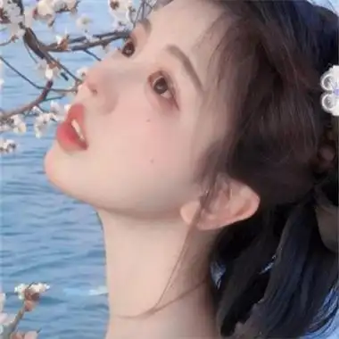 又仙又唯美的古风真人女生头像 仙气干净的可爱清冷女子微信头像