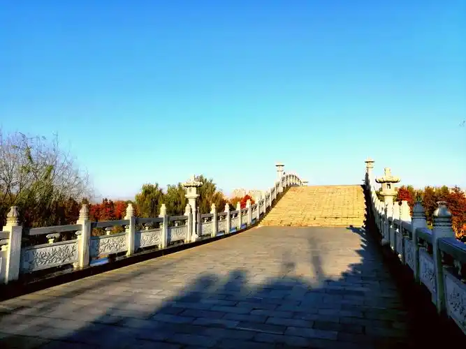 闻莺桥南通海安东洲公园一座拱挢依河而建两岸树木草丛时有莺啼雀鸣鸥