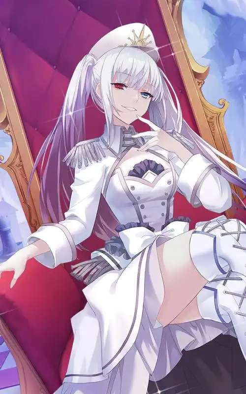 约会大作战白之女王美图壁纸