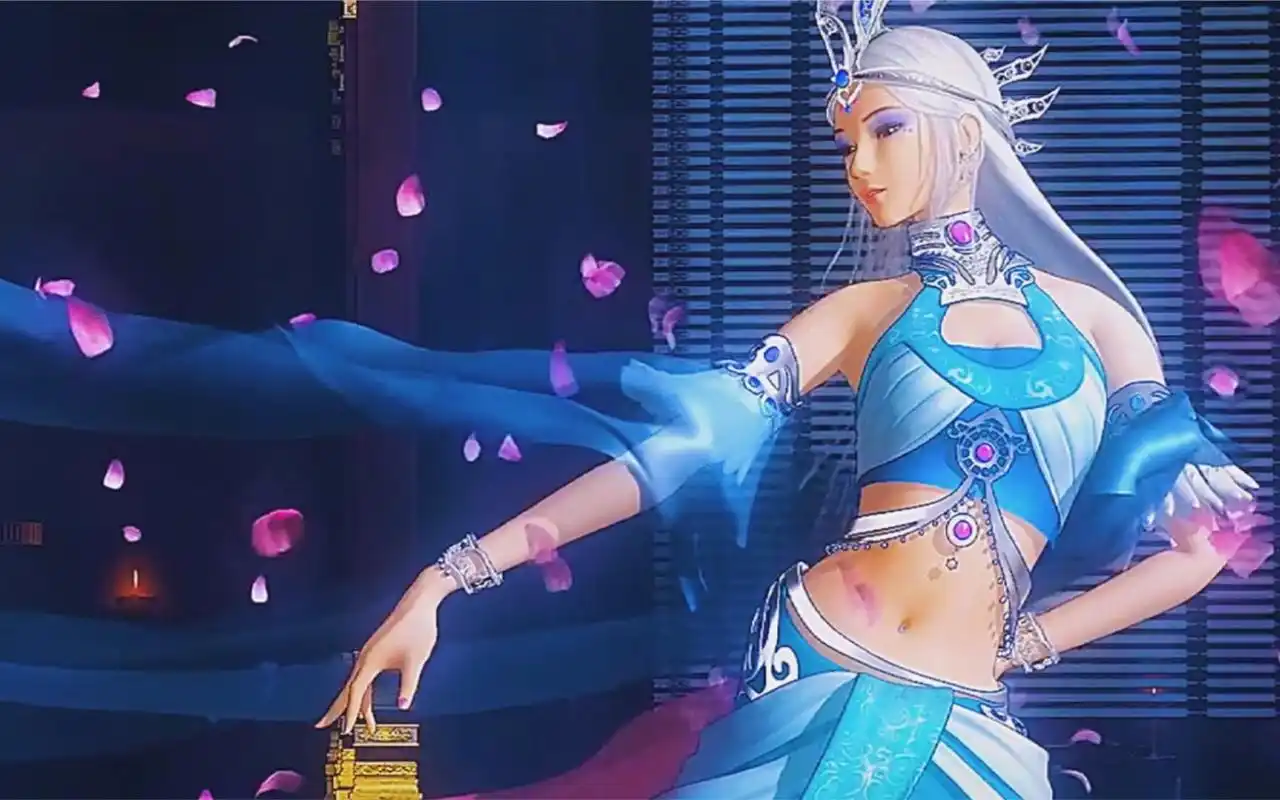 秦时明月雪女曼妙的舞姿倾国倾城有谁不爱呢