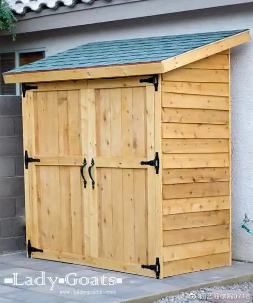 8个庭院储物工具棚设计方法分步解析你青睐哪种