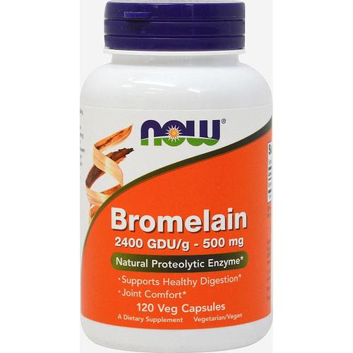 now foods营养保健|digestive health: bromelain 2400 gdu/g - 500
