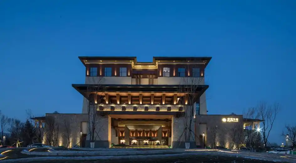 沈阳清河半岛温泉度假商业空间设计/酒店空间设计/空间案例分享