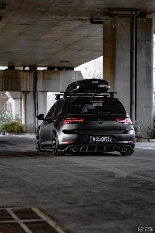 看大神拍的黑武士golf 7.5,膜拜!_高尔夫社区_易车社区