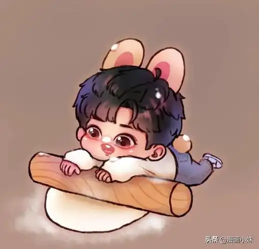 63张q版肖战哥哥的绘画呆萌又可爱