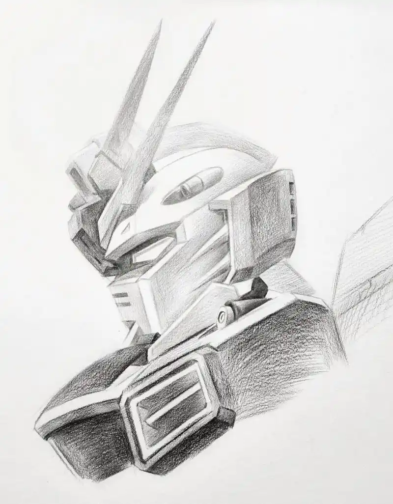 高达—素描步骤