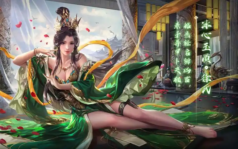 【动态版】三国杀徐氏-冰心玉质皮肤语音鉴赏