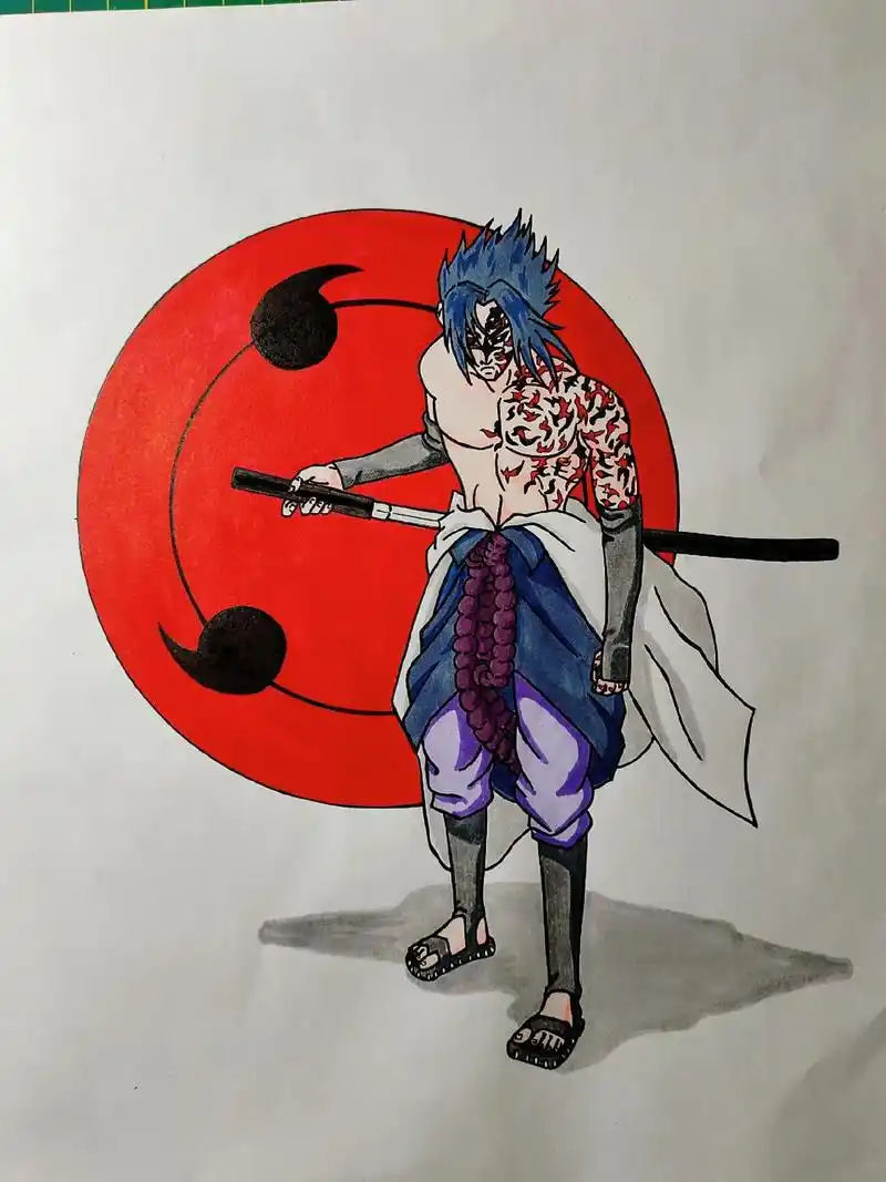 火影忍者#宇智波佐助 #咒印 - 抖音