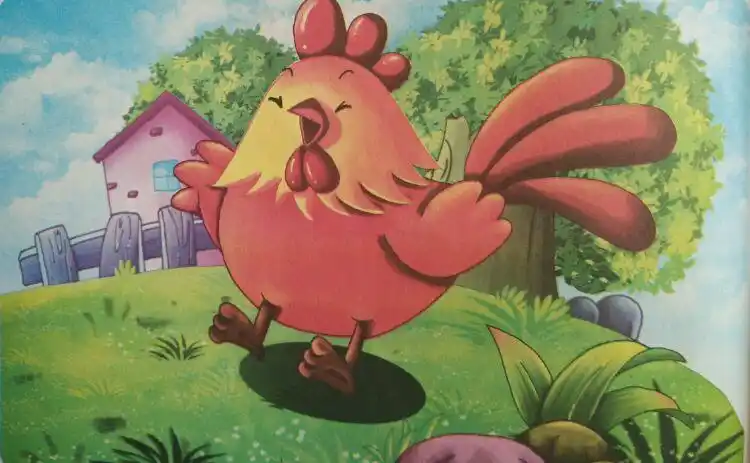 《看图写话》之四十九:大公鸡