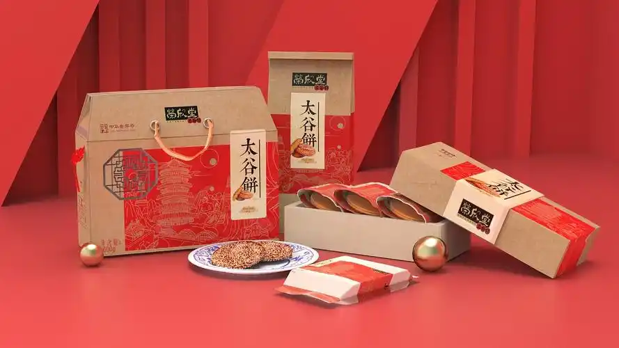 荣欣堂太谷饼包装再设计