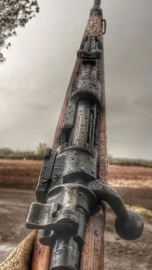 这一米多长的东东你跟我说短!毛瑟98k,简称为kar98k或k98k.