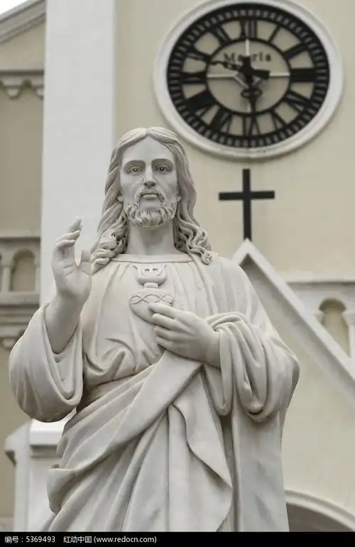 当前位置: 原创摄影图 建筑摄影 教堂寺庙 七宝天主堂耶稣象