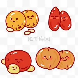 腊八粥拟人食材png图片
