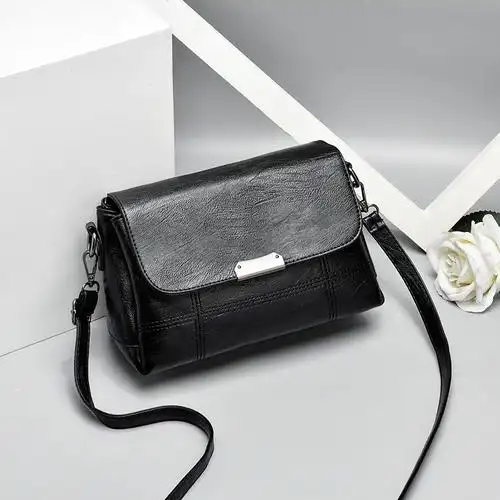 ceba女士软皮包2023新款包包女包中年妈妈包单肩婆婆大容量斜跨包小包