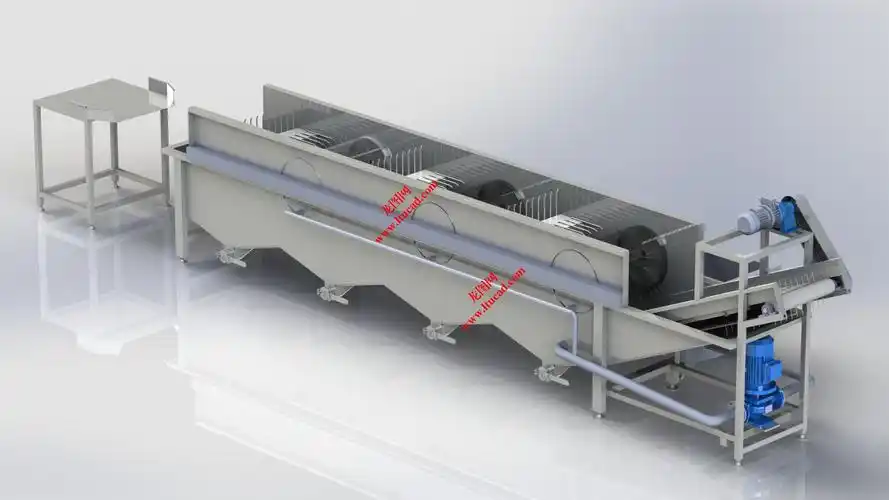豆牙清洗机 3d模型solidworks三维设计图