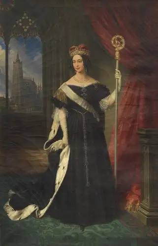 《奥地利玛丽亚·特雷莎肖像》(英文:portrait of maria theresa of
