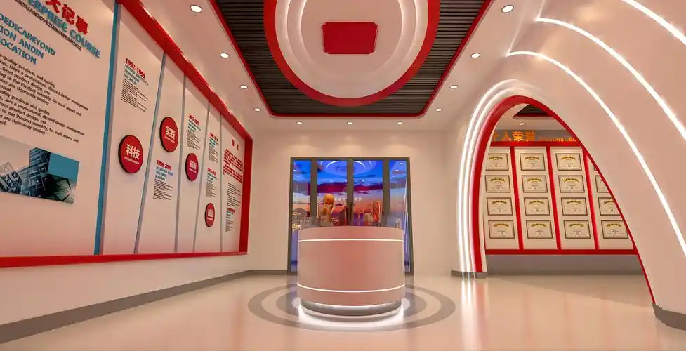 河南省某政府机关单位荣誉室(已落地)