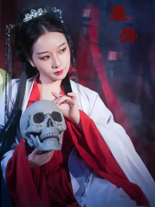 重庆汉服约拍古风摄影暗黑系写真