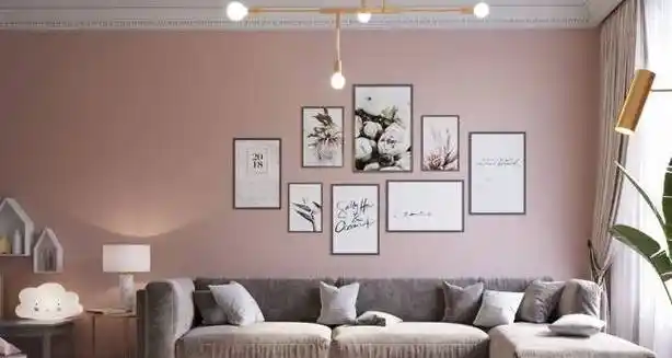 那么自然是需要有灰色的搭配,所以高级灰和少女心的粉色相互搭配在一