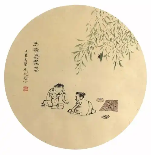 阚玉敏围棋画新作21幅欣赏